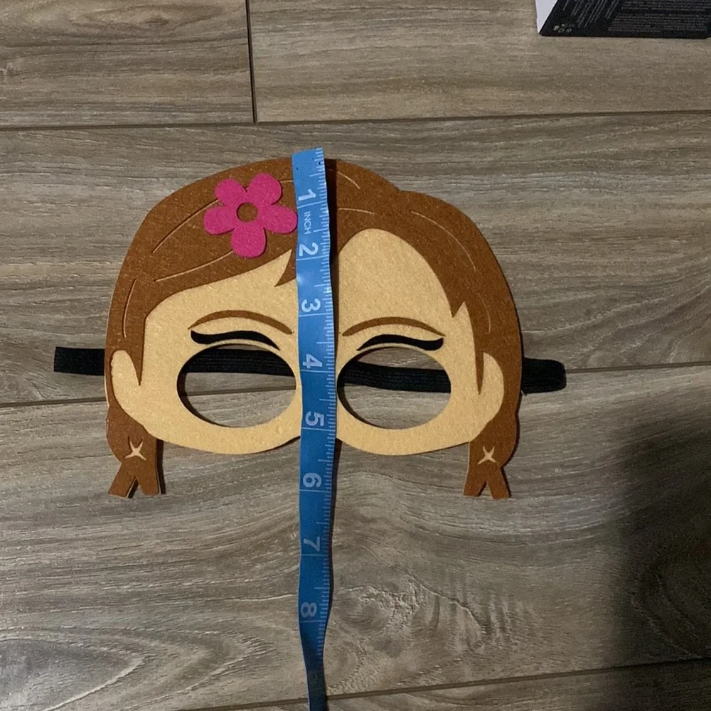 COPY - Disney Frozen’s Elsa & Anna Fun Felt Face Mask with Elastic Straps Brand…